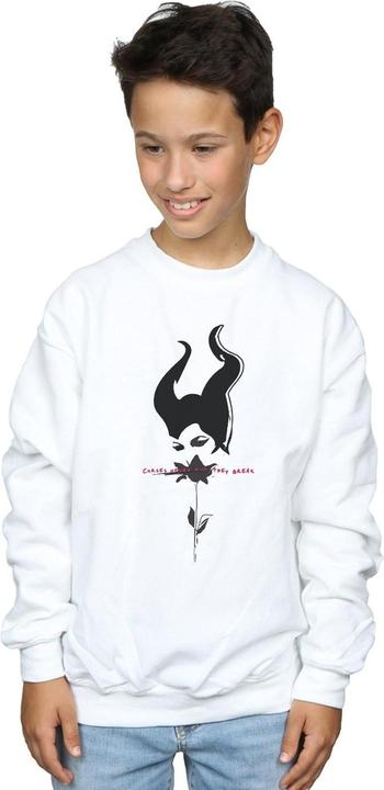 Actual product image Disney Boys Maleficent Mistress Of Evil Curses Don't Break Sweatshirt (140, 146)