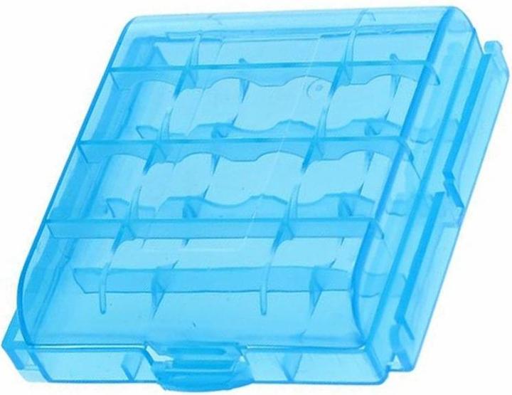 Image du produit Panasonic Batterie HR-4UTGB Case AAA Micro Pack de 8 piles avec 2x AccuCell Case bleu (8 pcs, AAA, 800 mAh)