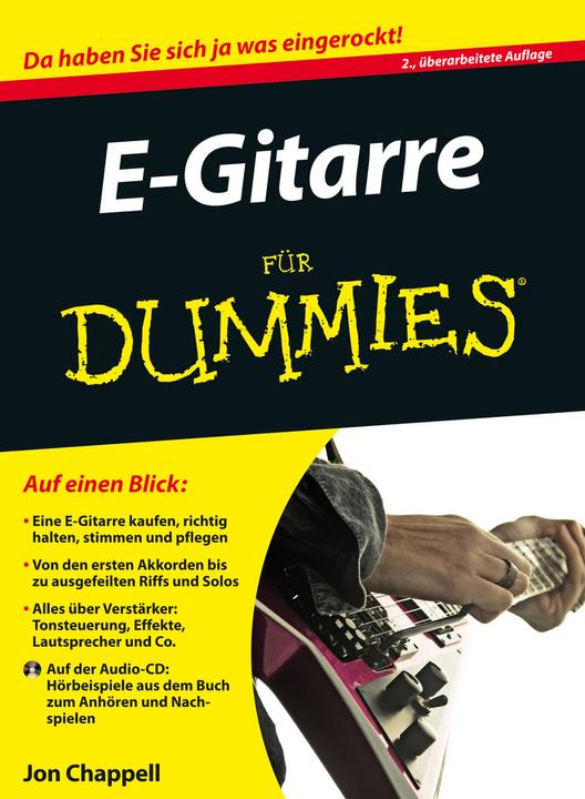 Actual product image Chappell:E-Gitarre für Dummies (German, Jon Chappell, 2015)