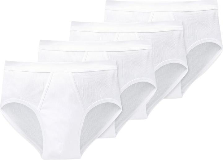 Immagine prodotto Schiesser Confezione da 4 slip sportivi a doppia costina Cotton Essentials (M, confezione da 4)