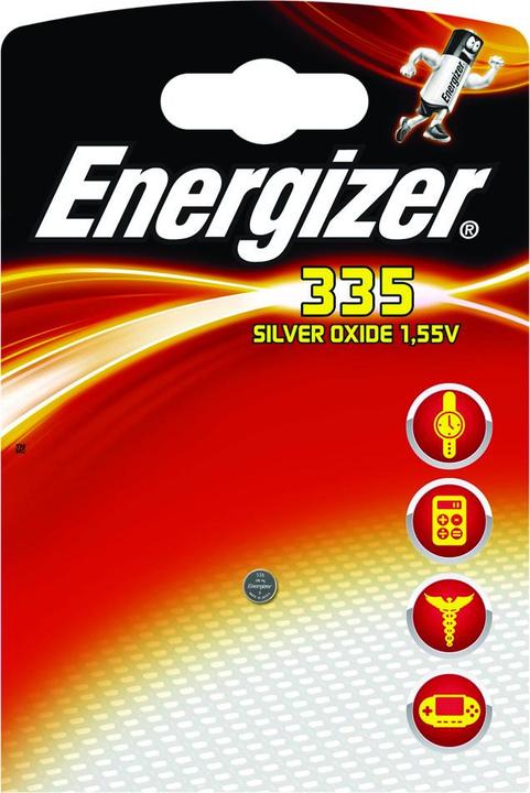 Actual product image Energizer Silver 335 (1 pcs., Device specific, 6 mAh)