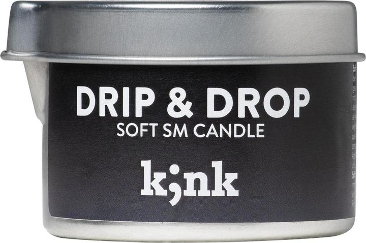 Productafbeelding Amorelie Drip & Drop SoftSM kaars in zwart