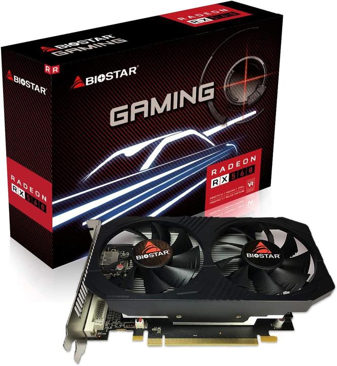 Actual product image Biostar Radeon RX 560 (4 GB)