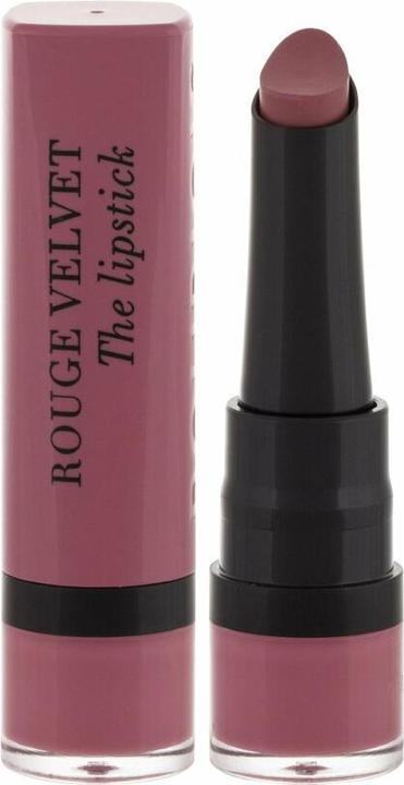 Actual product image Bourjois Rouge Velvet The Lipstick (19 Place Des Roses)
