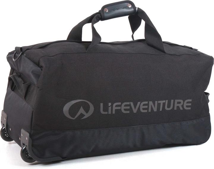 Lifeventure Expedition Wheeled Duffle, 100 Litre Rigid-Base, Black (100 l)