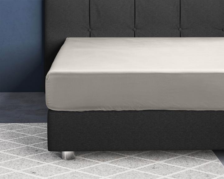 Produktbild Palo Satin Spannbettlaken (120 x 200 cm)