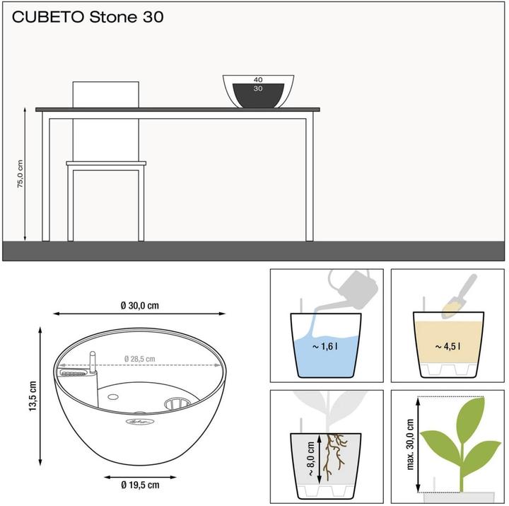 Produktbild Lechuza Cubeto Color (30 cm)