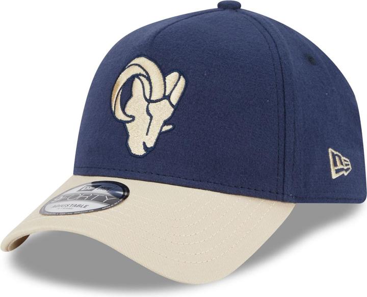 New Era A-Frame 9Forty Cap MOLESKIN Los Angeles Rams navy (One Size)