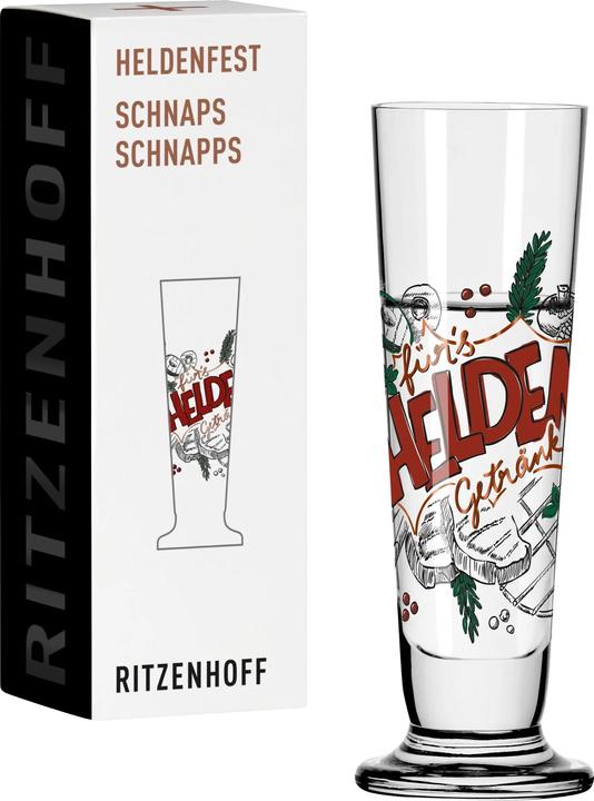 Actual product image Ritzenhoff Shot glass hero's festival (0.52 dl, 1 x, Long drink glasses)
