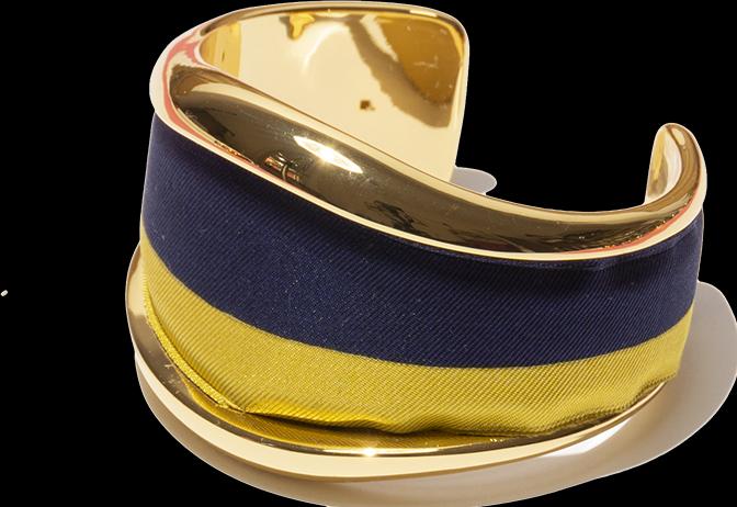 Produktbild MM33 Bangle yellow & blue (Brass alloy, lega di ottone)