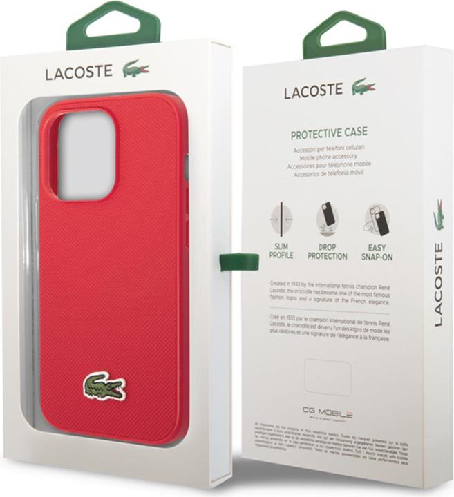 Produktbild Lacoste 14 Pro Max Iconic Petit Pique Logo Case for iPhone (Apple iPhone 14 Pro Max)