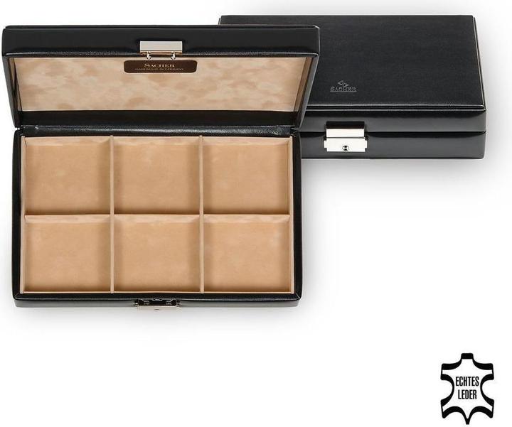 Sacher 2610.010443 - Collector's case new classic black leather