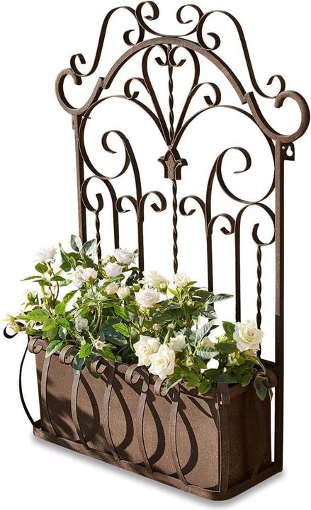 Produktbild Loberon Blumenkasten Secourt antikbraun (50 cm)