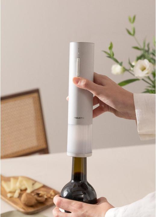 Produktbild Create Wine Opener - Elektr. Korkenzieher USB (Elektrischer Korkenzieher)