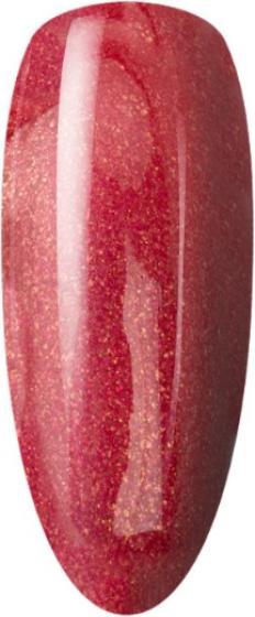 Actual product image Maliva Gelcoat 102 UV/LED (Rouge Shiny Glimmer, Gel-Effect Nail Polish)
