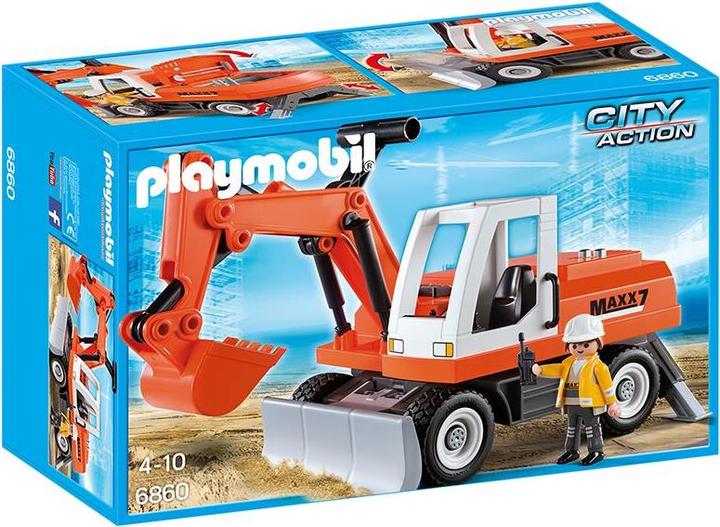 Actual product image Playmobil Shovel excavator with dozer blade (6860)