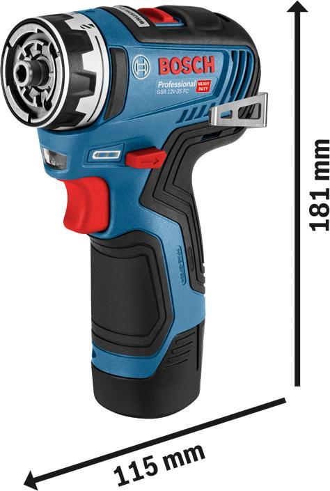 Image du produit Bosch Professional Perceuse/visseuse sans fil GSR 12V-35 FC (Fonctionnement sur batterie)