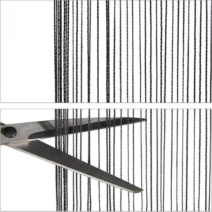 Actual product image Relaxdays String Curtains, Adjustable (145 x 245 cm)