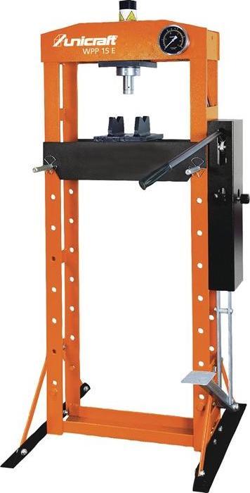 Actual product image Unicraft Workshop press WPP 15 E 15 t 160 mm min:173 / max: 985 mm