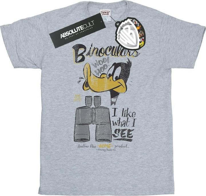 Produktbild Looney Tunes Daffy Duck Binoculars TShirt (M)