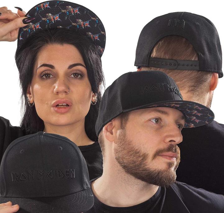 Iron Maiden IronMaiden Logo & Trooper Snapback Cap