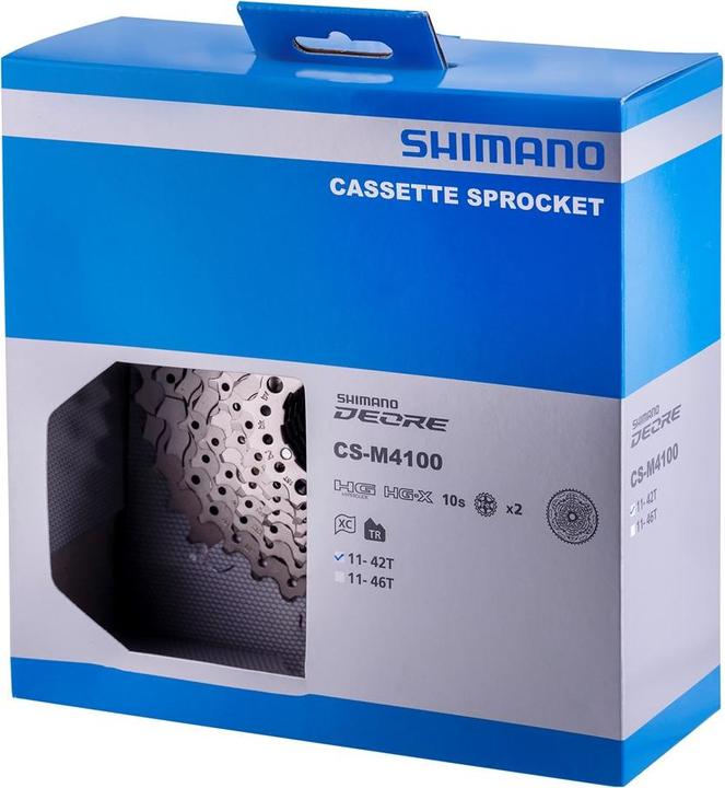 Immagine prodotto Shimano Deore CS-M4100 (10-velocità, 11-42)