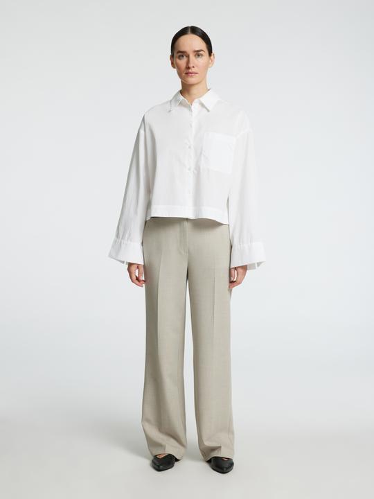 Produktbild Selected Femme Slfastha Ls Cropped Boxy Shirt Noos (38)