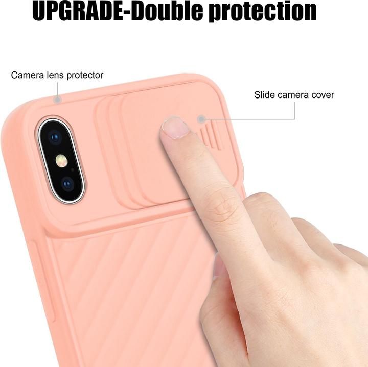 Immagine prodotto Cadorabo Cover in TPU con protezione della fotocamera (Apple iPhone XR)
