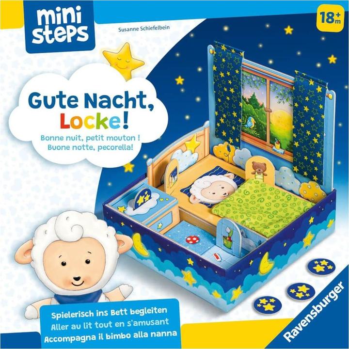 Produktbild Ravensburger Gute Nacht, Locke! (Italienisch, Deutsch, Französisch)