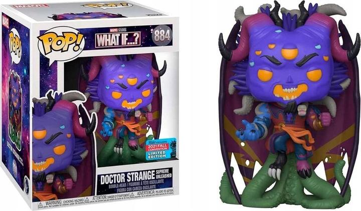 Actual product image Funko POP! What If Dr. Strange Supreme (885) Sized EXM 15cm