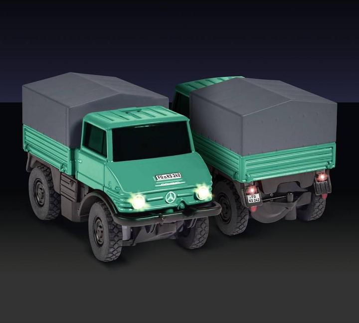 Produktbild Carson 1:87 MB Unimog Forst m.Häng.2.4G 100%RTR (RTR Ready-to-Run)