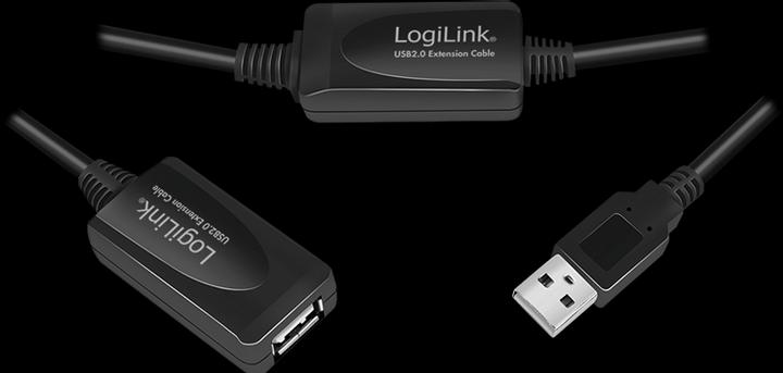 Image du produit LogiLink USB A - A (15 m, USB 2.0)