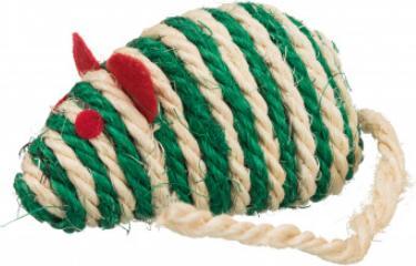 Image du produit Trixie Souris en sisal 10cm (Souris de jeu chat)