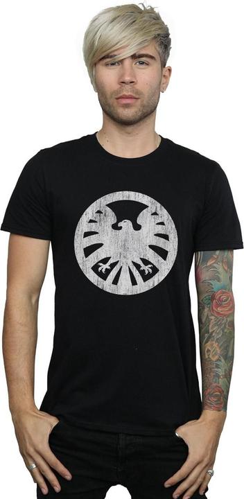 Immagine prodotto Agents of SHIELD - Maglietta con il logo distressed (4XL)
