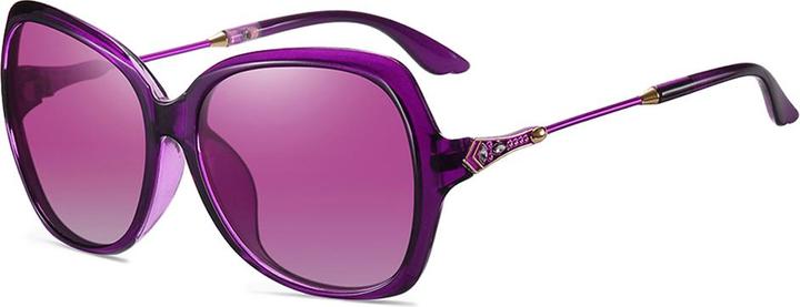 Techsuit - Sunglasses Polarized (8881) - for Women with UV Protection, PC - Purple