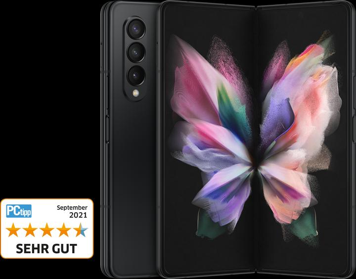 Actual product image Samsung Galaxy Z Fold3 5G (512 GB, Phantom Black, 7.60", SIM + eSIM, 12 Mpx, 5G)