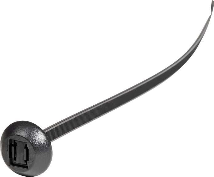 Actual product image HellermannTyton Cable tie black 375 mm x 7.6 mm 250 pieces (Plastic cable ties, 375 mm, 250 pcs.)