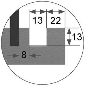 Image du produit Rehau Mécanisme d'équilibrage du poids C8 pour une utilisation verticale (1 pcs)