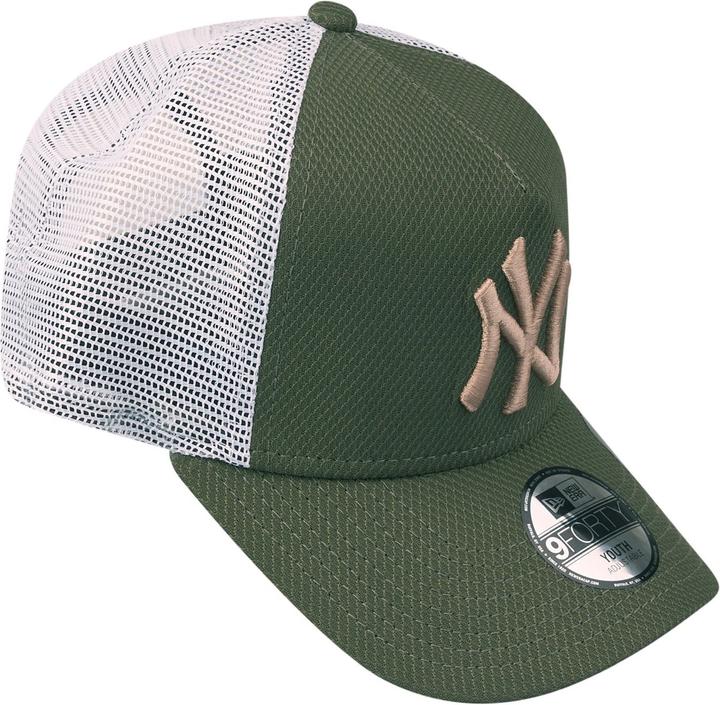 Immagine prodotto New Era Cappellino per bambini - DIAMOND TRUCKER NY Yankees oliva Bambino (53, 52 C, 54 C)