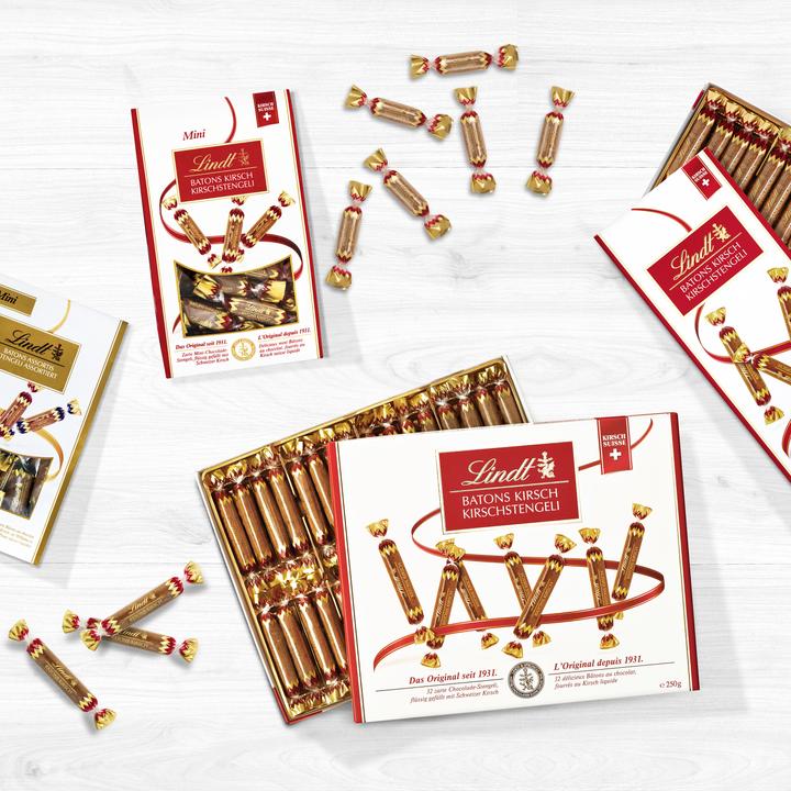 Actual product image Lindt Kirschstengeli (125 g)