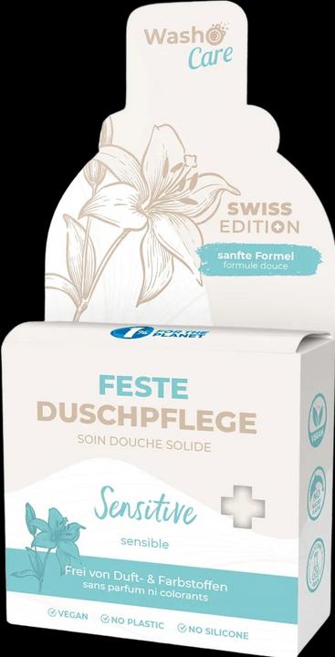Immagine prodotto Washo Edizione svizzera del trattamento doccia solido Sensitive (200 ml)