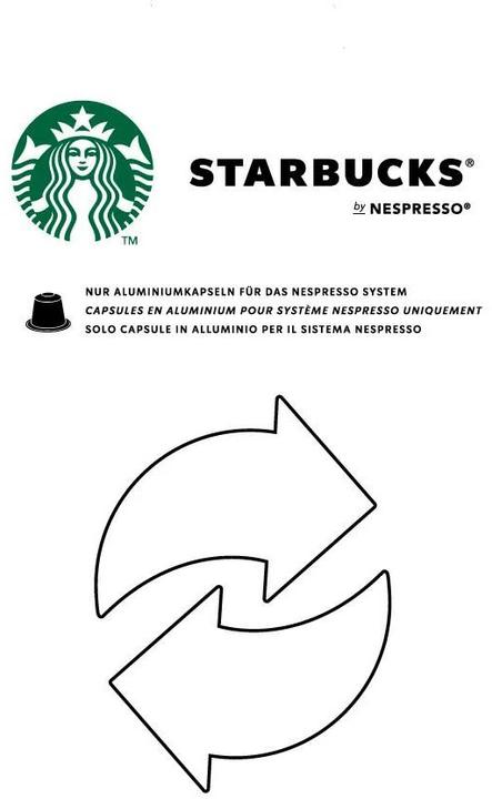 Produktbild Starbucks Recyclingtüte