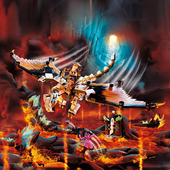 Produktbild LEGO Wus gefährlicher Drache (71718, LEGO Ninjago)