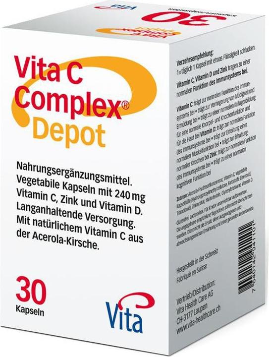Produktbild Vita C Complex Depot (30 Stück, Kapseln, 430 g)