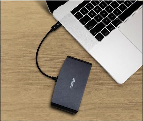 Actual product image CalDigit Mini Dock Dual (Thunderbolt, USB-A, 3 Ports)