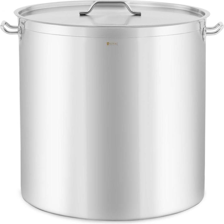 Royal Catering Kochtopf Induktion Topf für Induktion Induktionsherd Topf 170 L 600 mm (60 cm, Kochtopf, Edelstahl)