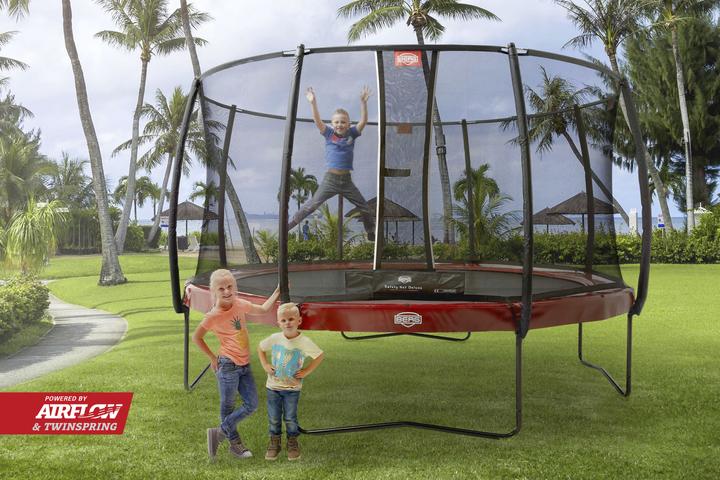 Actual product image BERG Elite Outdoor Round Coil Spring Trampoline Above Ground (380 cm)