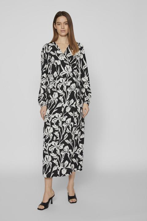 Image du produit Vila Maxi robe portefeuille à manches longues (38)