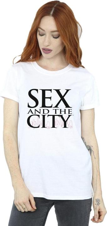 Image du produit Sex and the City - T-shirt LOGO SKYLINE - Femme (XL)