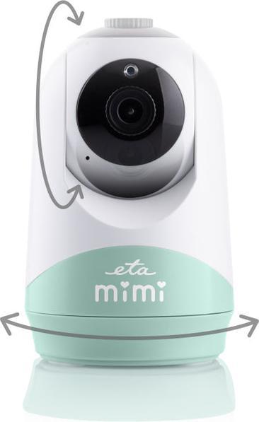 Produktbild ETA | Baby Monitor | 530690000 MIMI | Flexible camera | White/Green